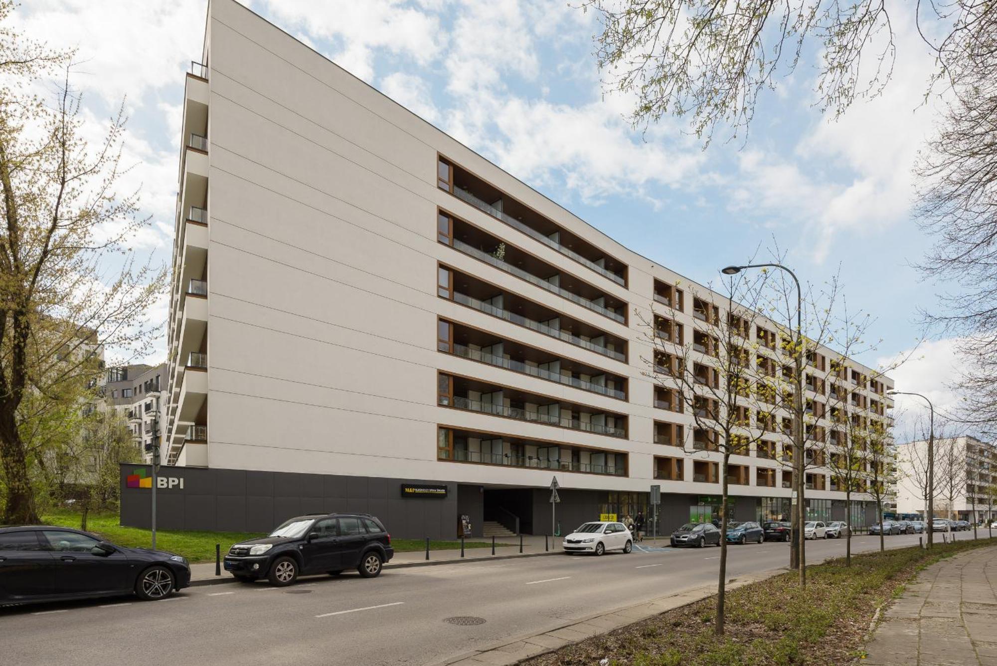 Apartment With Balcony & Parking In Warsaw By Noclegi Renters Exterior photo
